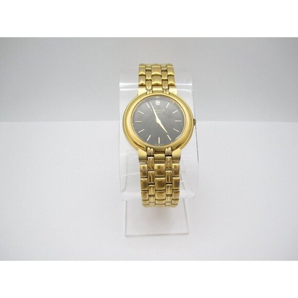Women Caravelle by Bulova Quartz WR Analog 32mm Round Watch (H134) "New Battery" - Picture 5 of 11